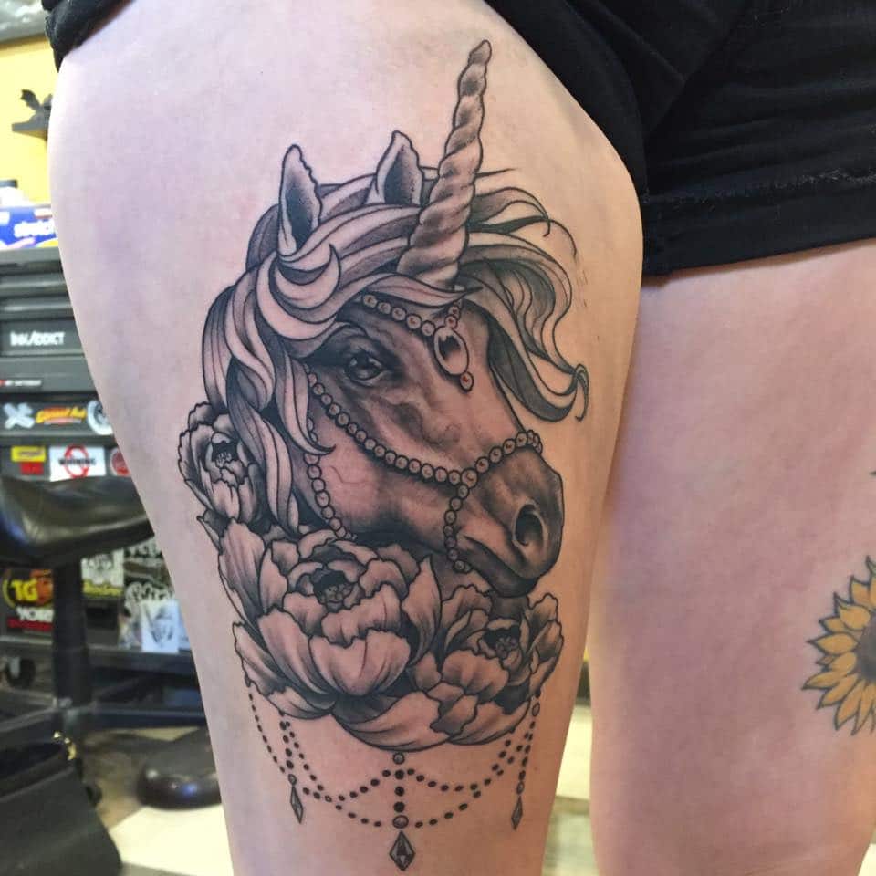 50 Magical Unicorn Tattoos for the Kids at Heart Tats 'n' Rings